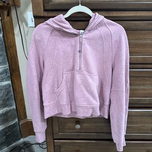 Lululemon quarter zip scuba sweatshirt
